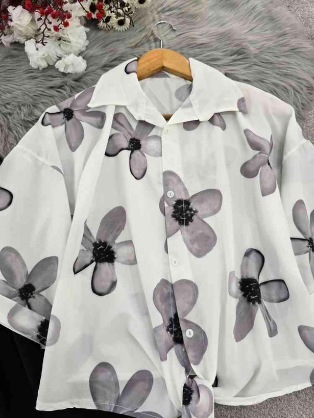 شومیز گره ای به همراه دامن مدل همتا