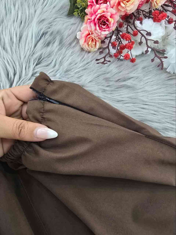 شومیز گره ای به همراه دامن مدل همتا