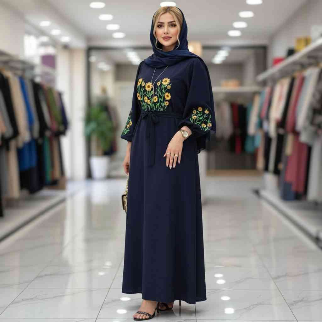 کفتان بابوس گلدوزی شده مدل اروشا