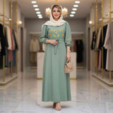 کفتان بابوس گلدوزی شده مدل اروشا