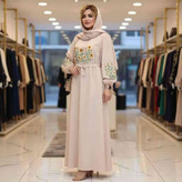 کفتان بابوس گلدوزی شده مدل اروشا