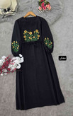 کفتان بابوس گلدوزی شده مدل اروشا