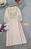 کفتان بابوس گلدوزی شده مدل اروشا
