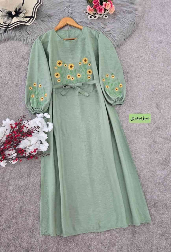 کفتان بابوس گلدوزی شده مدل اروشا