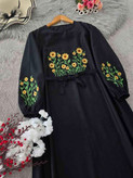 کفتان بابوس گلدوزی شده مدل اروشا