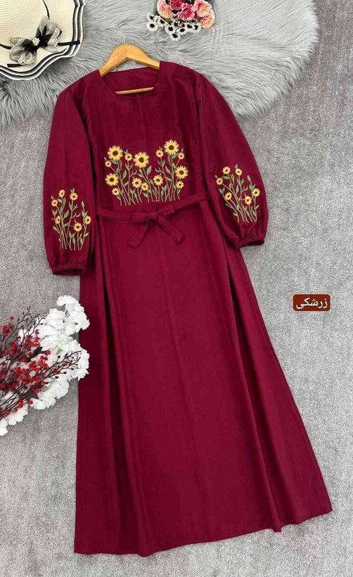 کفتان بابوس گلدوزی شده مدل اروشا