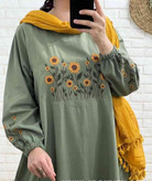 کفتان بابوس گلدوزی شده مدل اروشا