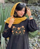 کفتان بابوس گلدوزی شده مدل اروشا