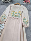 کفتان بابوس گلدوزی شده مدل اروشا
