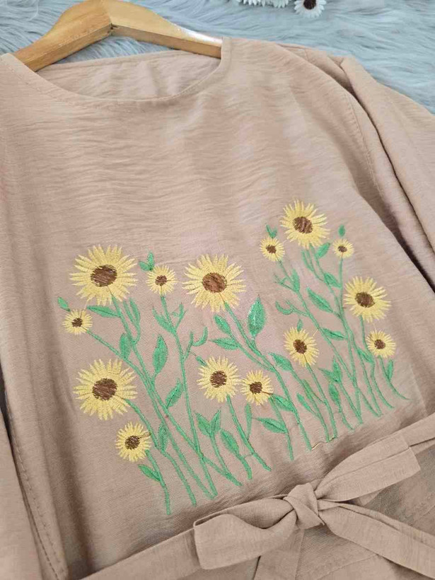 کفتان بابوس گلدوزی شده مدل اروشا