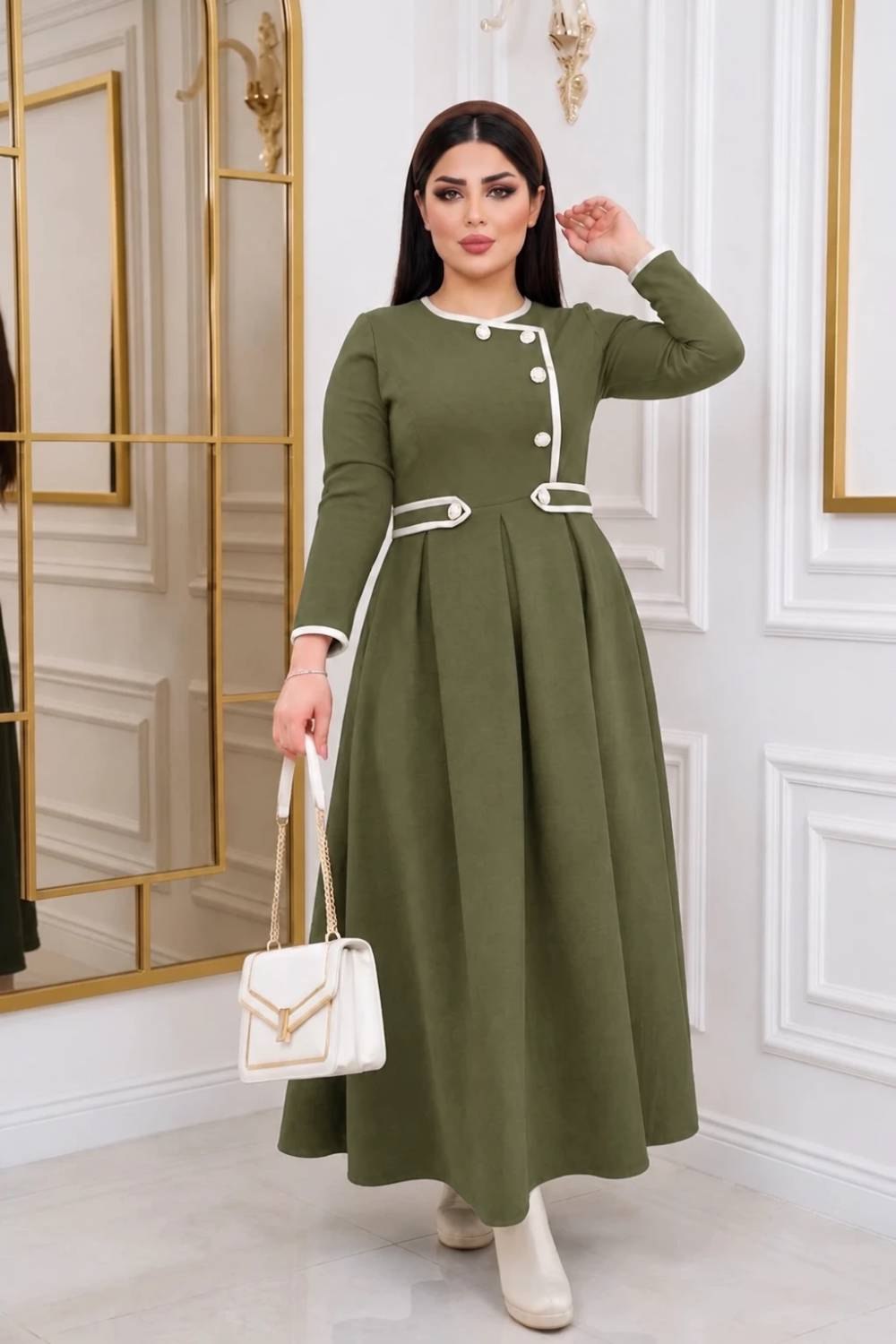 پیراهن بلند آذین