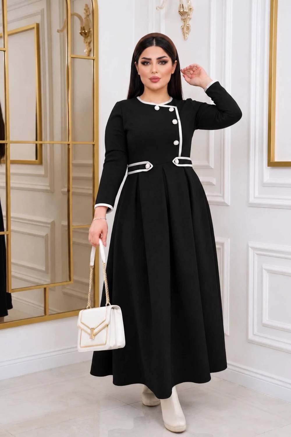 پیراهن بلند آذین