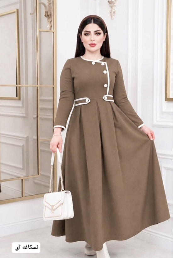 پیراهن بلند آذین