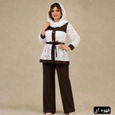 مانتو شلوار تور مدل فندق