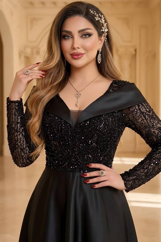 پیراهن ماکسی مجلسی مدل نگارین