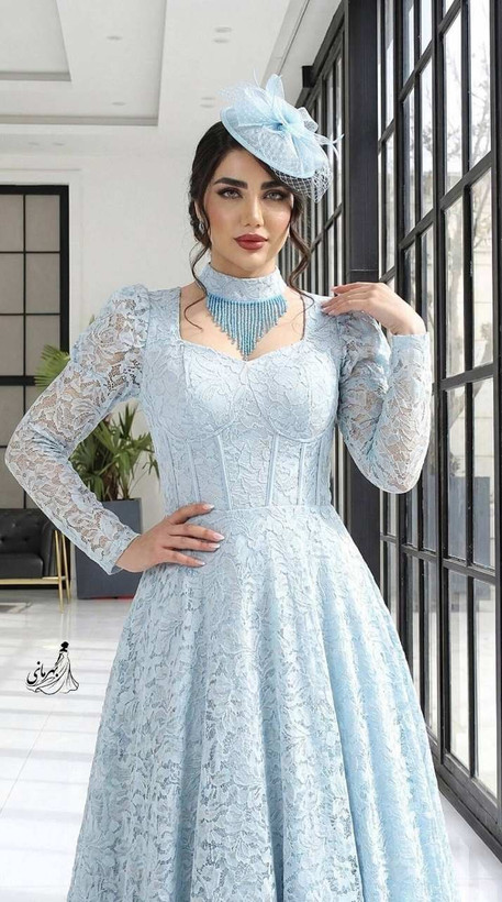 پیراهن ماکسی مجلسی مدل پرتو