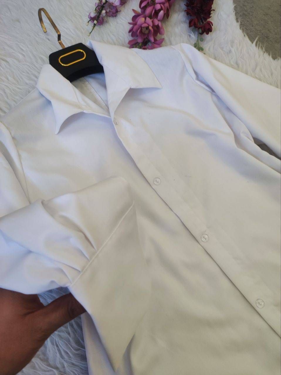 شومیزسفید تکی