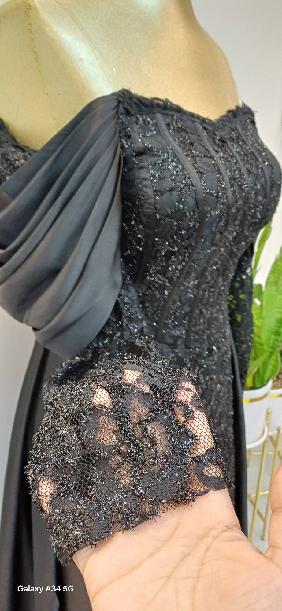 پیراهن ماکسی مجلسی مدل نگین
