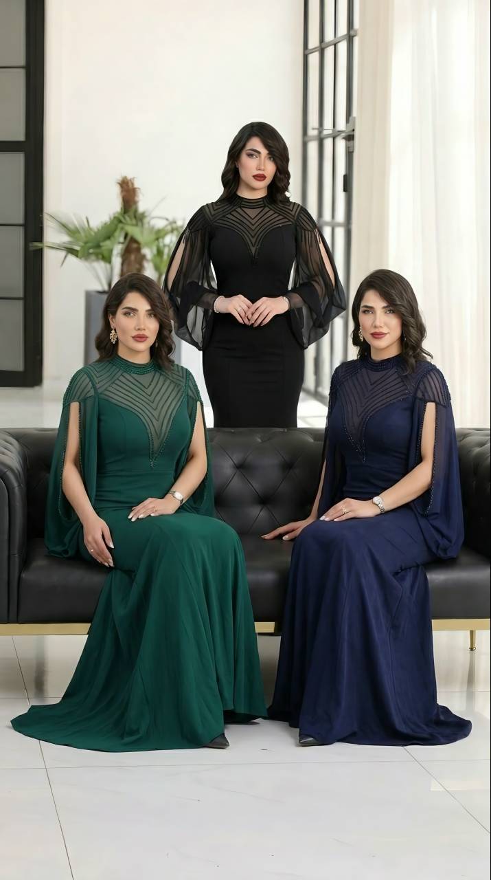 پیراهن ماکسی مجلسی مدل مایا