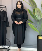 عبایی سردوش دار مه لقا