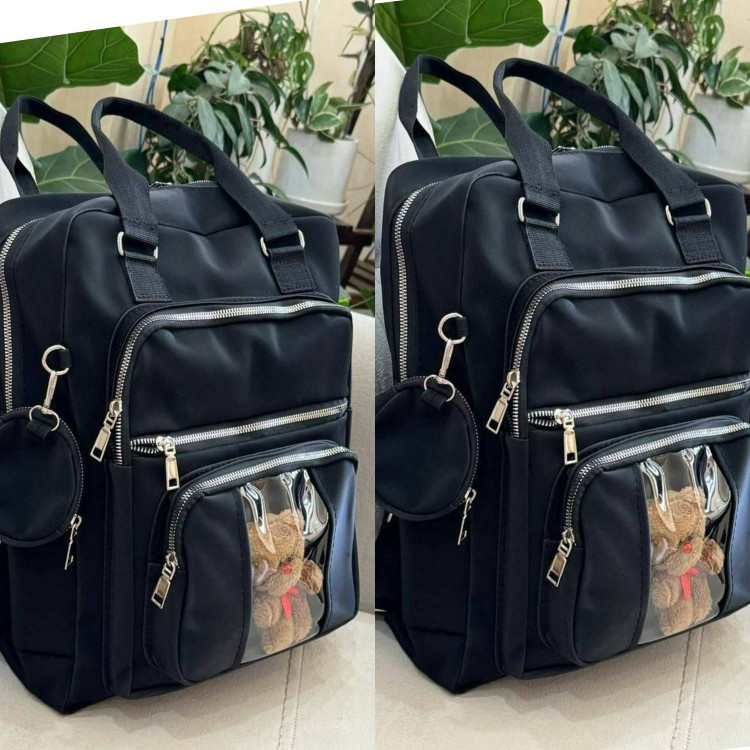 کیف دانشجویی عروسکی