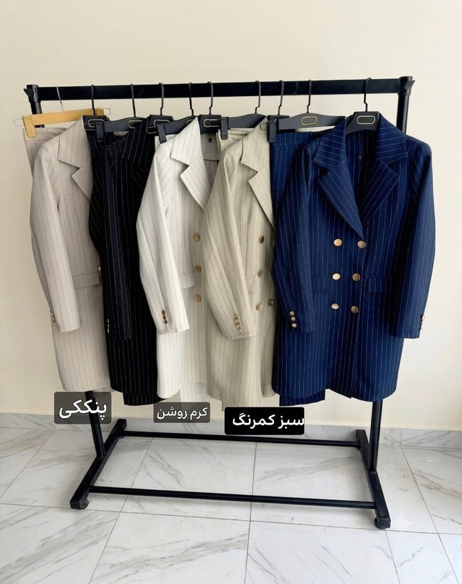 ست مانتو و شلوار اداری مدل حسنا