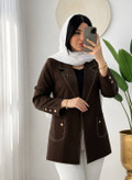 کت رو دوزی مزونی