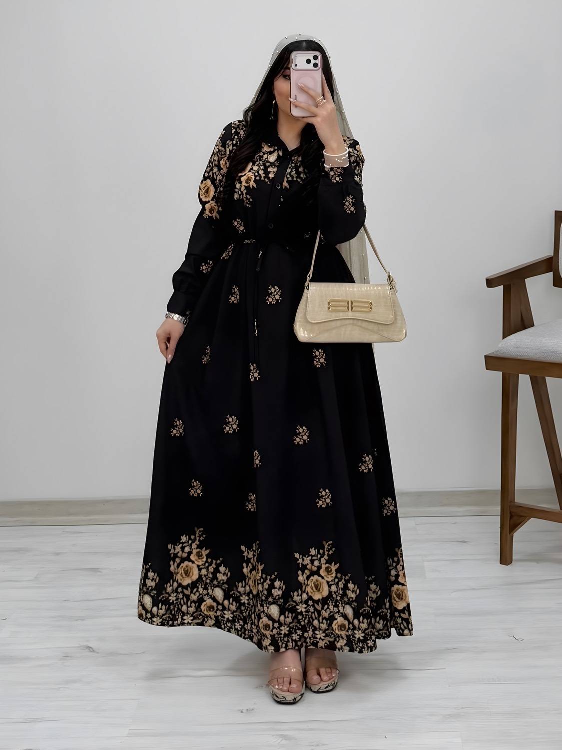 پیراهن ساحلی مدل رز