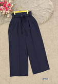 شلوار بگ بزیاق کمربنددار