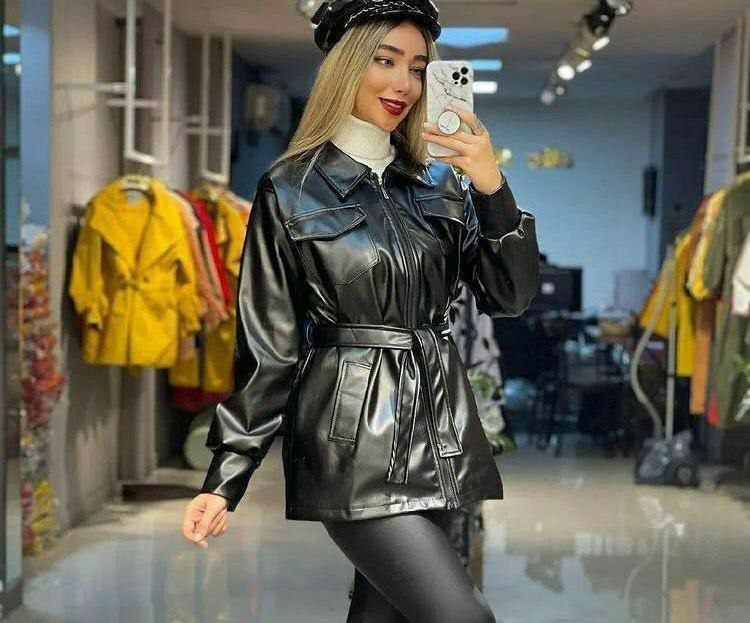 مانتو چرم یاشین