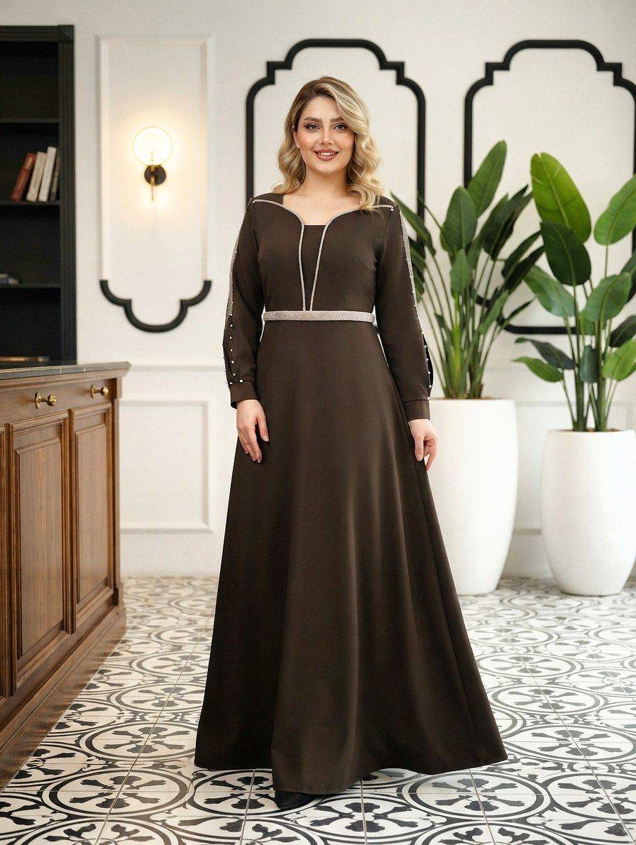 پیراهن ماکسی مجلسی مدل شراره