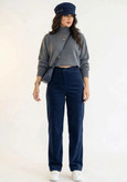 شلوار مخمل کبریتی مدل نیلو