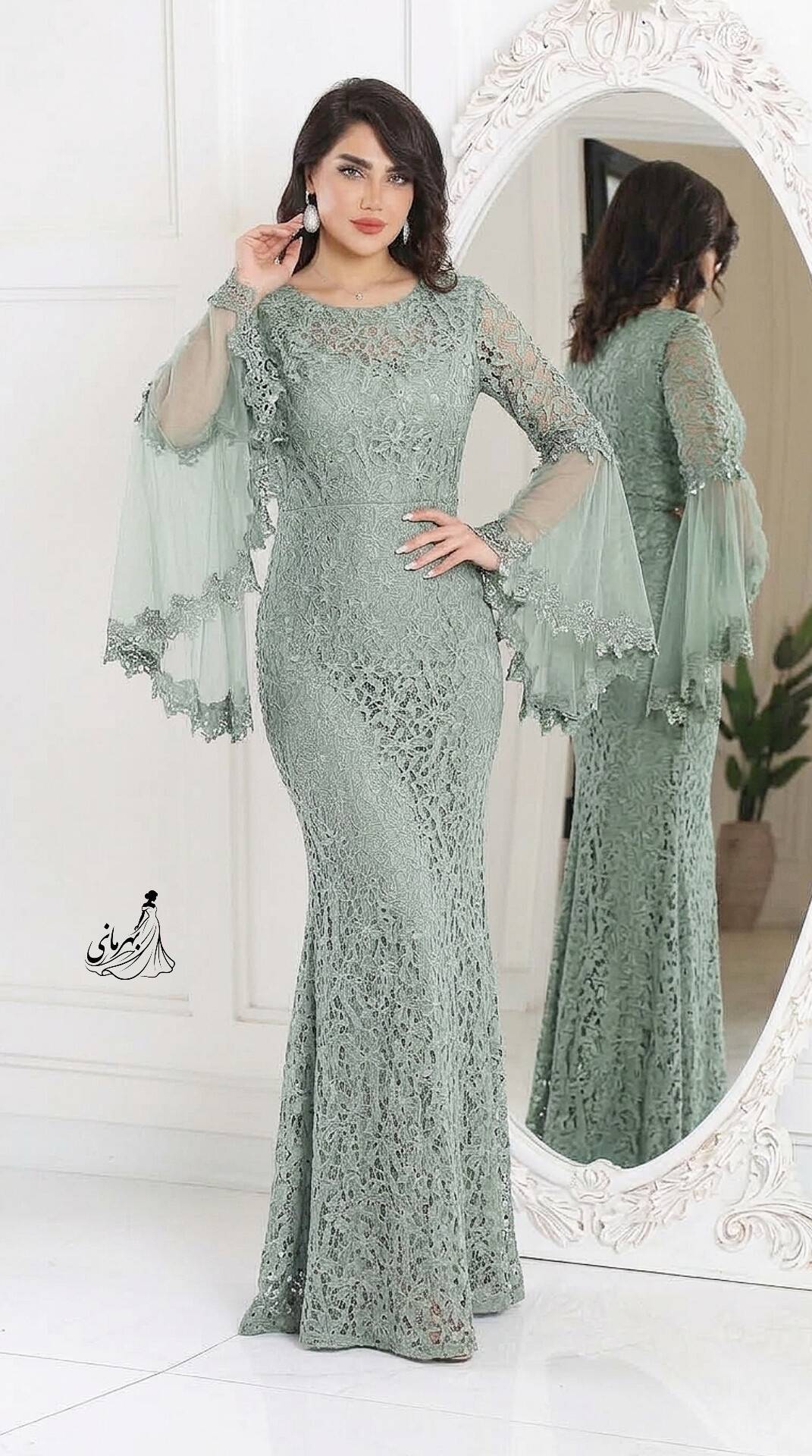 پیراهن ماکسی مجلسی مدل کژال