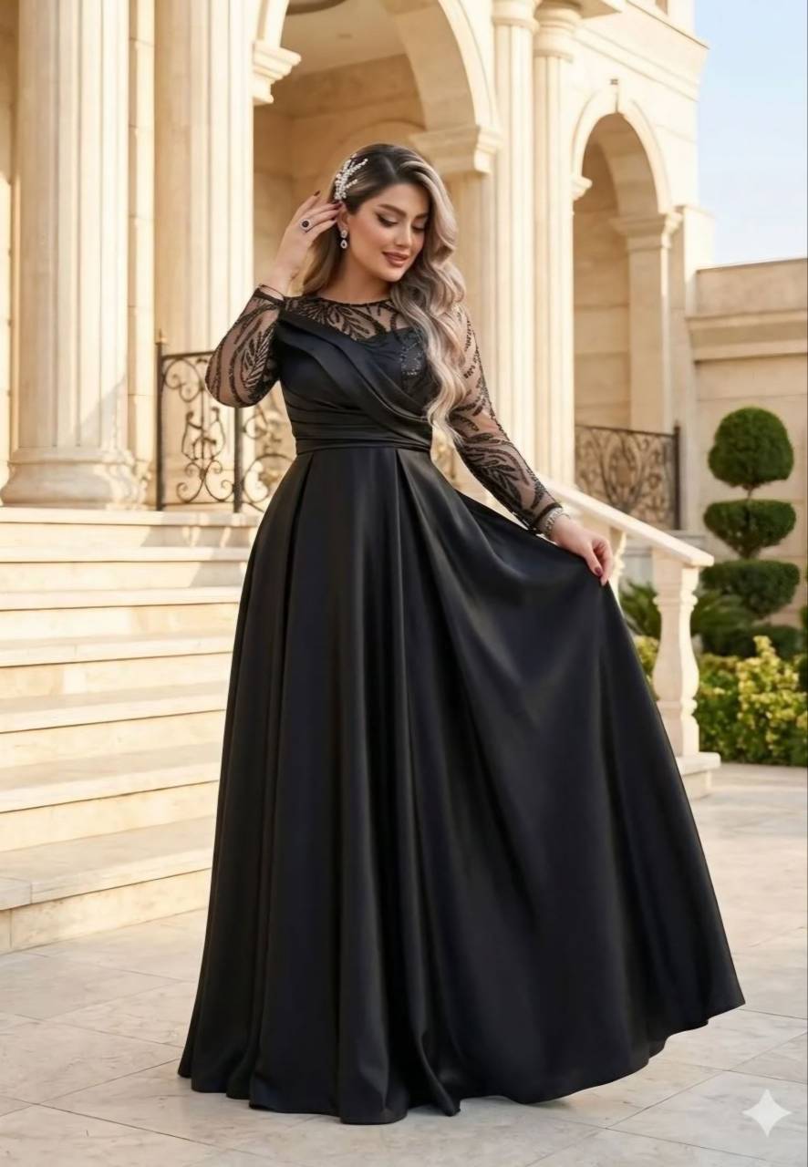 پیراهن مجلسی ارغوانf