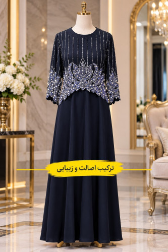 پیراهن مجلسی شانالیf